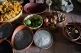 A survey of various natural dyes at the studio of Jacobo Mendoza and his wife Maria Luisa. Photo by Guo Jiang.